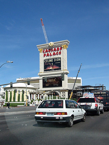 Foto Las Vegas aus dem Auto