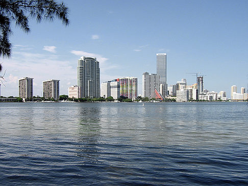 Foto Blick vom Wasser auf Miami - Miami