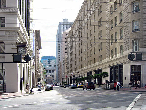 Straßen von San Francisco Foto 