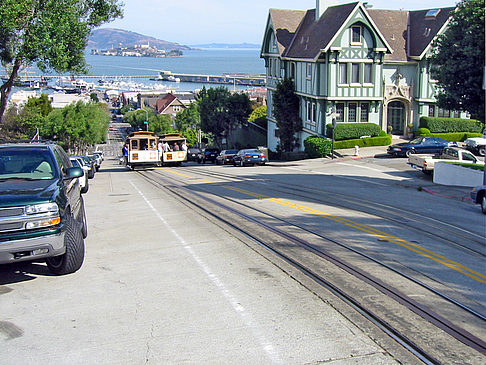 Straßen von San Francisco Foto 