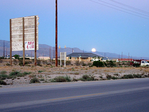 Pahrump Mondaufgang