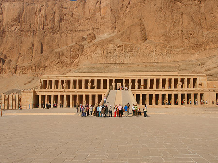 Fotos Eingang zu Tempel der Hatschepsut | Luxor