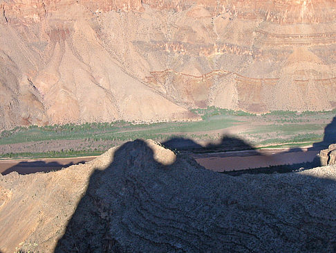 Per Hubschrauber im Grand Canyon Foto 