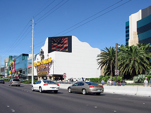 Las Vegas aus dem Auto Foto 