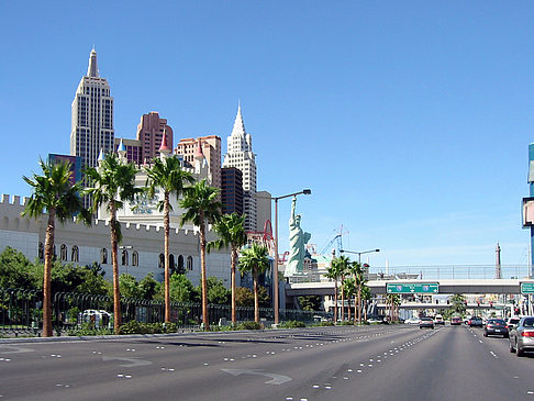 Foto Las Vegas aus dem Auto