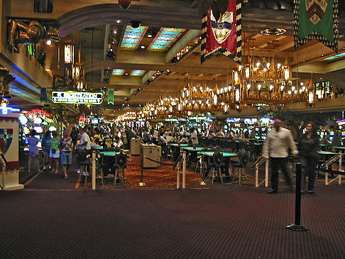 Casino im Hotel Excalibur Fotos